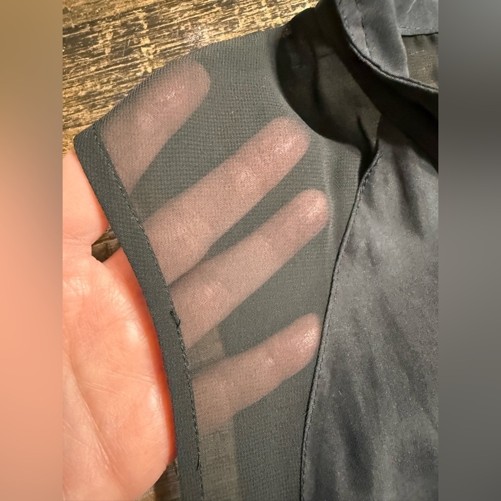 Vince Camuto Black Sleeveless Utility Vest - Picture 9 of 10